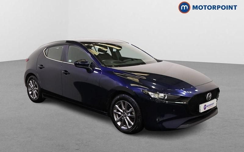 Blue Used 2022 Mazda 3 Hatchback | £15,749 (Fair price) - Image 1/4