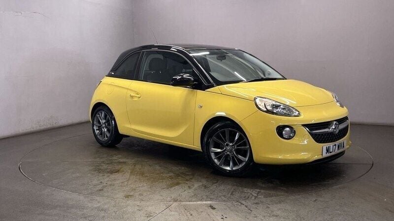 Yellow Used 2017 Vauxhall Adam Jam Hatchback | £6,299 (Good price) - Image 1/4