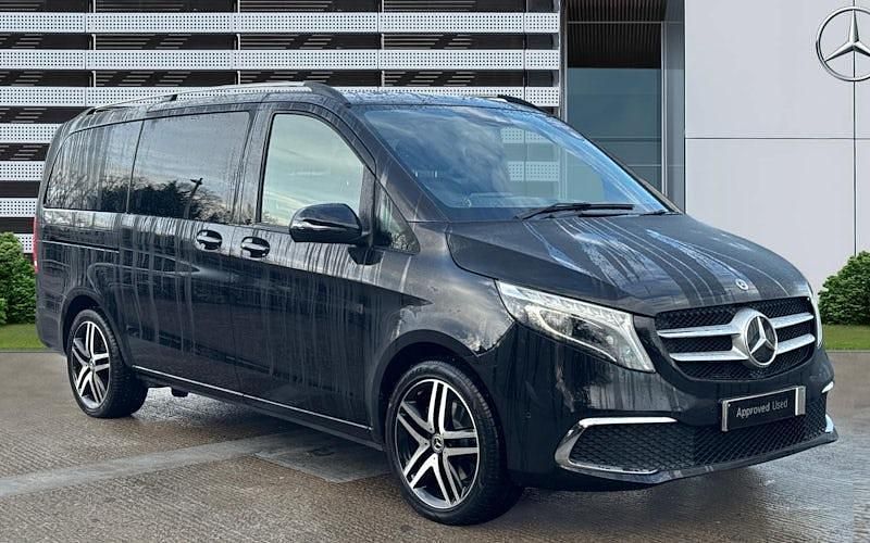 Black Used 2022 Mercedes V220 MPV | £45,365 (Super price) - Image 1/4