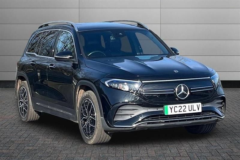 Used Mercedes EQB300 AMG Line Premium 167 kW (228 HP) 2022 Cosmos black SUV