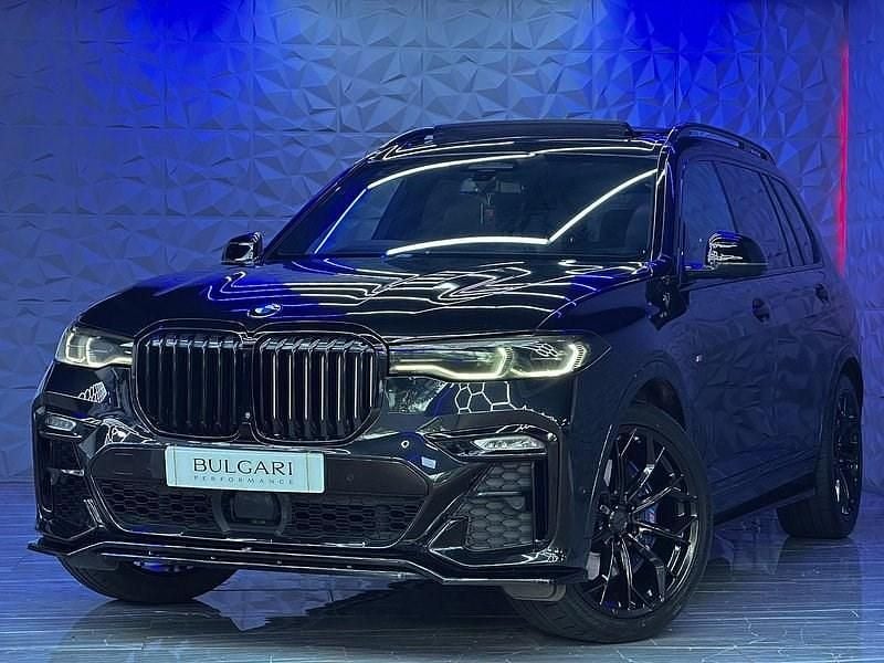 Black sapphire metallic paint Used 2019 BMW X7 Comfort Edition SUV | £47,995 - Image 1/4