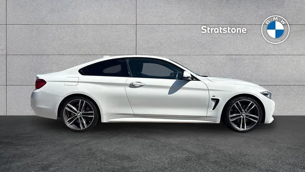 Used BMW 420 M Sport 181 HP (133 kW) 2018 White Coupe