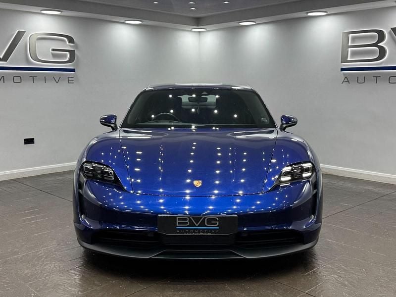 Used Porsche Taycan Performance Package 419 kW (571 HP) 2020 Blue Sedan
