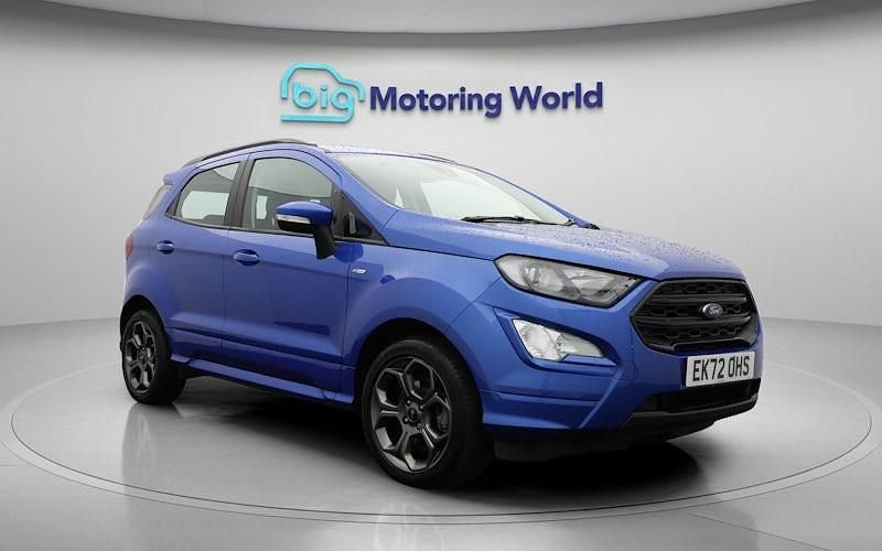 Used Ford Ecosport ST-Line 125 HP (91 kW) 2022 Blue SUV