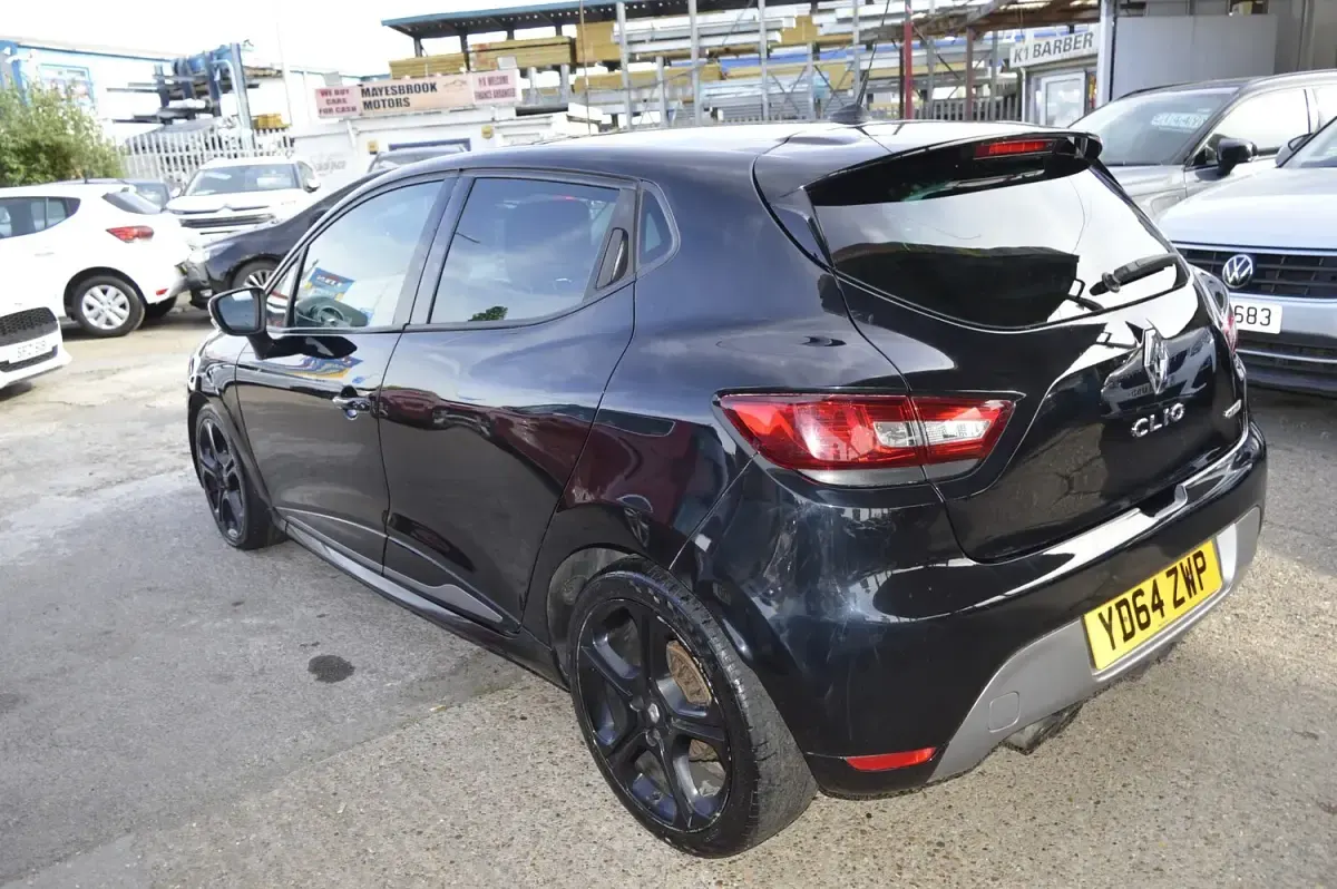 Used Renault Clio GT-Line 120 HP (88 kW) 2014 Black Hatchback