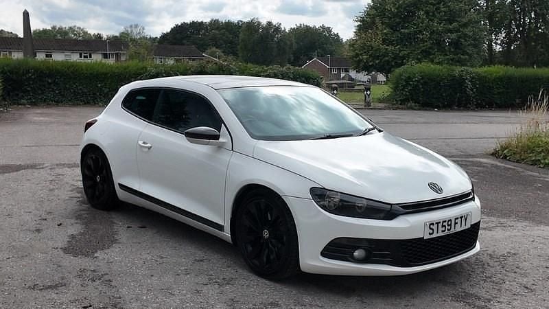 White Used 2009 VW Scirocco GT Coupe | £3,499 (Expensive) - Image 1/4