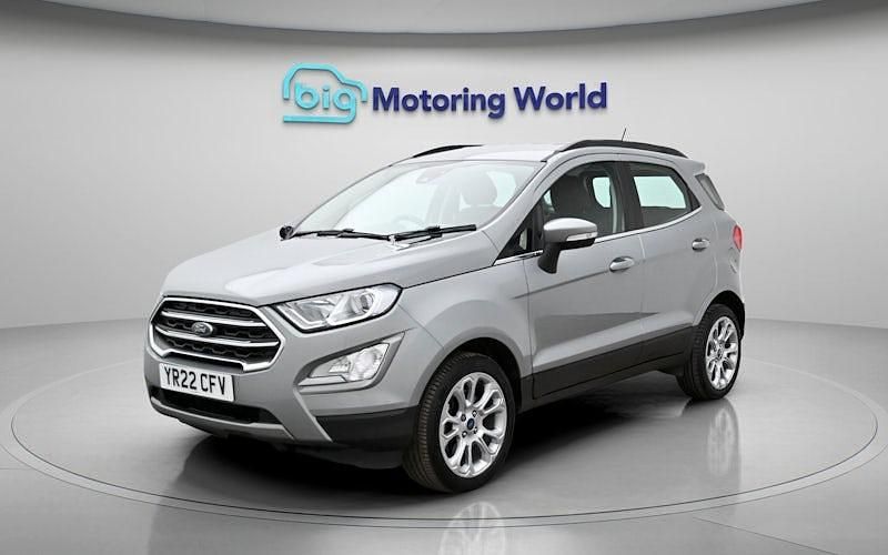 Used Ford Ecosport Titanium 125 HP (91 kW) 2022 Silver SUV