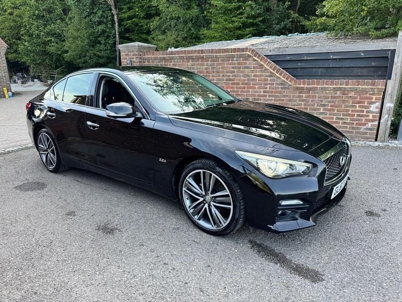 Black Used 2018 Infiniti Q50 Sport Tech Sedan | £7,495 (Fair price) - Image 1/4