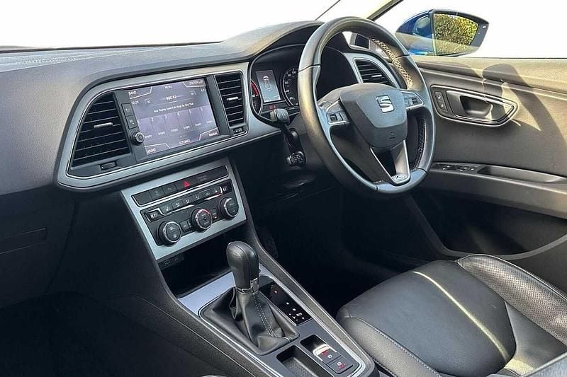 Used Seat Leon Sport 148 HP (108 kW) 2018 Blue Estate