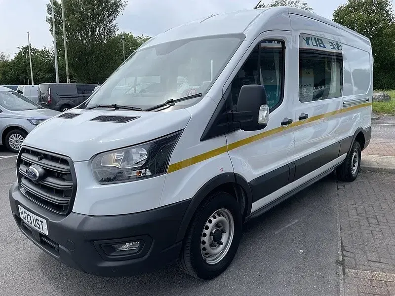 Used Ford Transit S 130 HP (95 kW) 2023 White Van