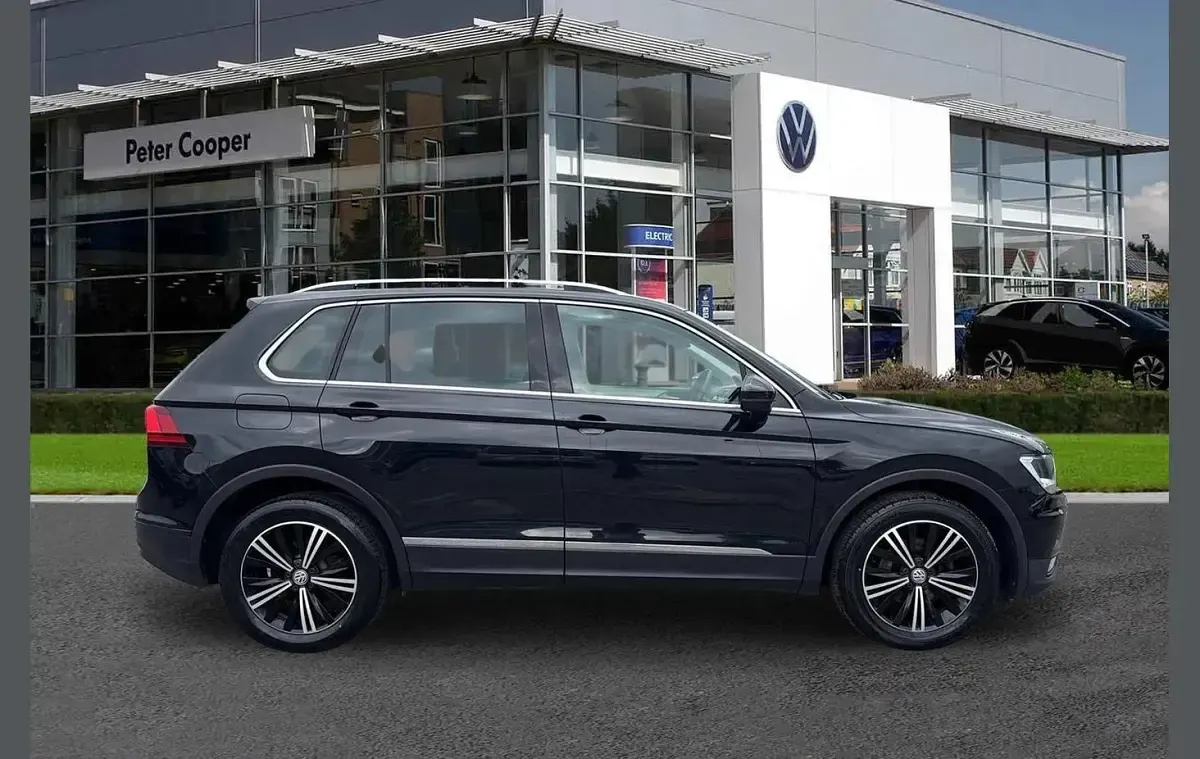 Używany VW Tiguan SE 150 KM (110 kW) 2019 Czarny SUV