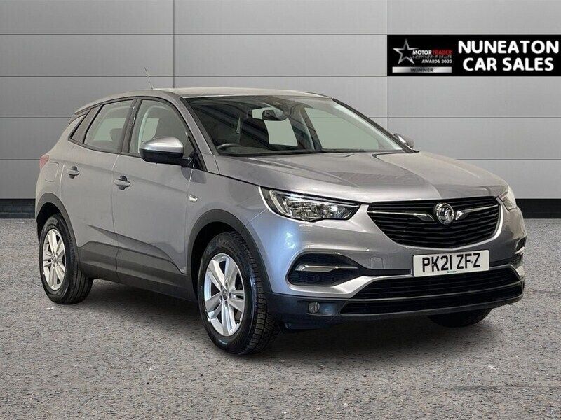 Grey Used 2021 Vauxhall Grandland X S SUV | £12,400 (Super price) - Image 1/4