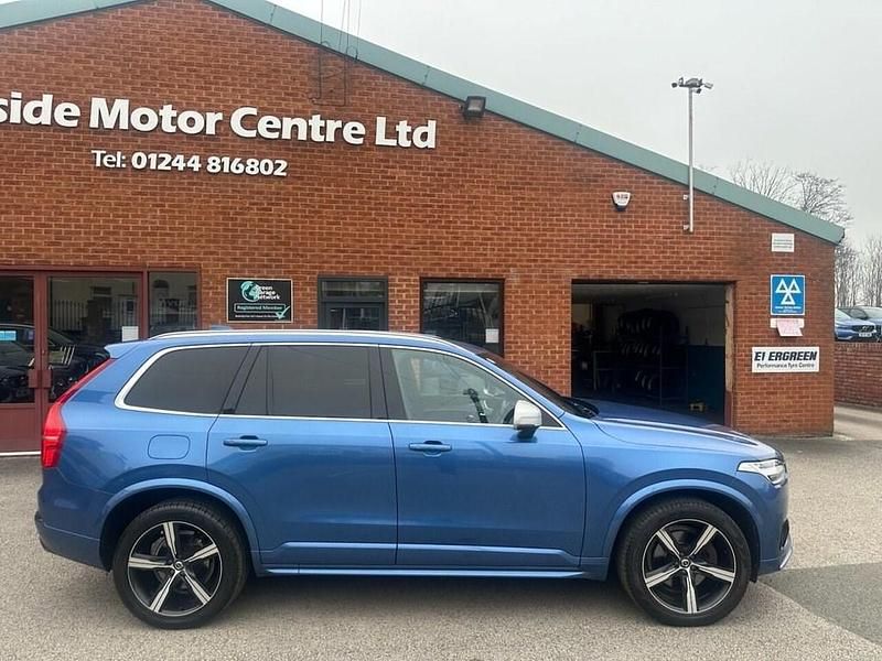 Used Volvo XC90 R-Design 235 HP (172 kW) 2018 Blue SUV