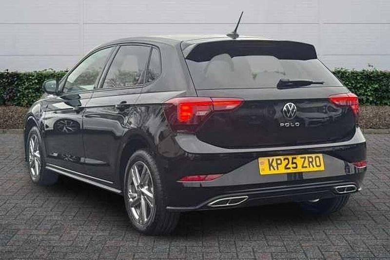 Used VW Polo R-line 115 HP (84 kW) 2025 Black Hatchback