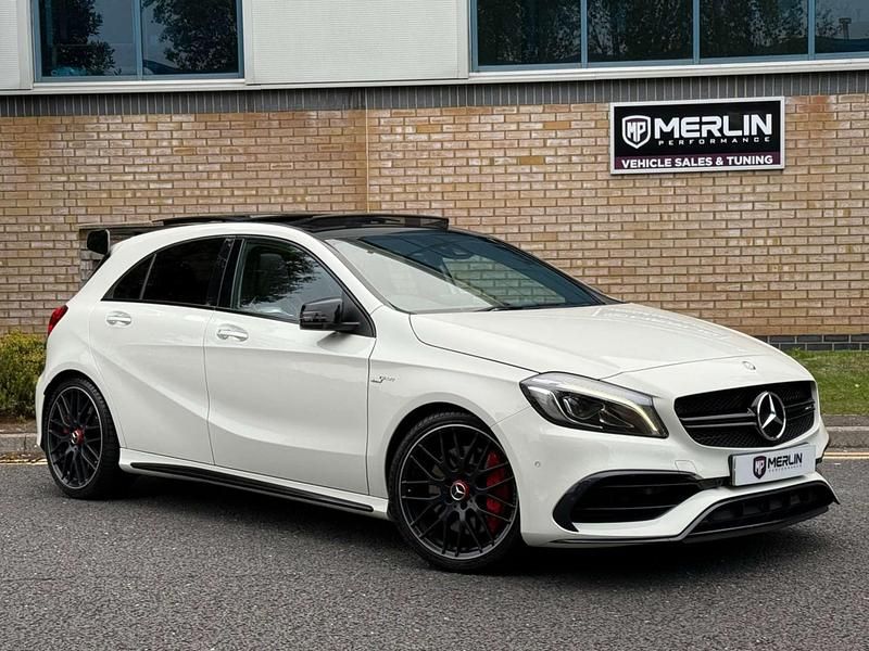 White Used 2017 Mercedes A45 AMG Hatchback | £22,995 (Good price) - Image 1/4