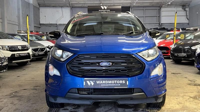 Used Ford Ecosport ST-Line 125 HP (91 kW) 2018 Blue SUV
