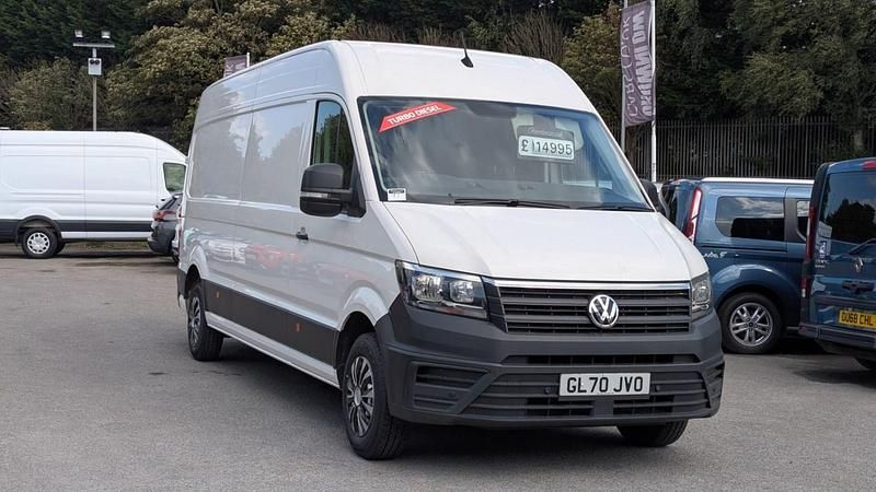White Used 2020 VW Crafter Startline Van | £14,995 (Expensive) - Image 1/4