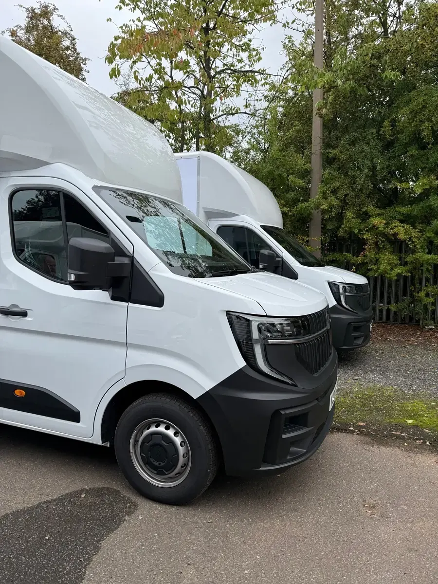 New Renault Master 2025 White Van