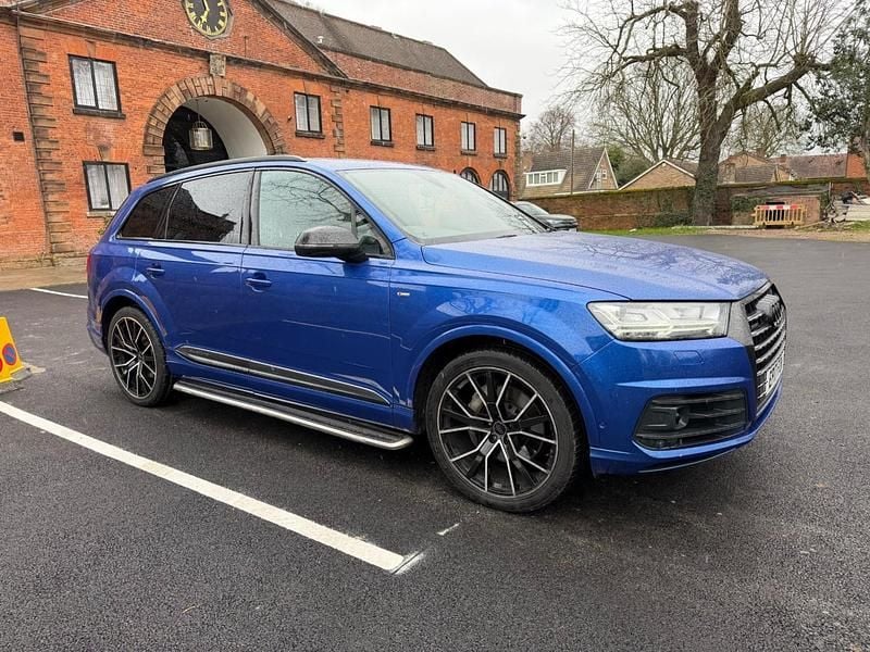 Used Audi Q7 S-Line 2017 Blue SUV