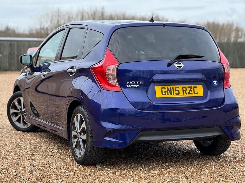 Used Nissan Note N-TEC 2015 Blue MPV