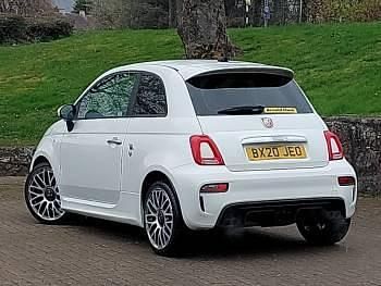 Used Abarth 595 145 HP (106 kW) 2020 White Hatchback