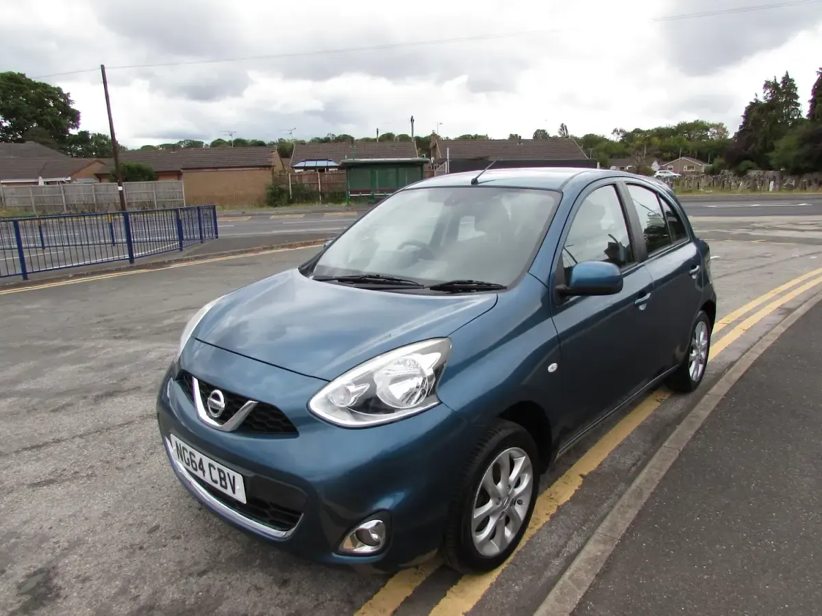 Used Nissan Micra Acenta 2015 Blue Hatchback