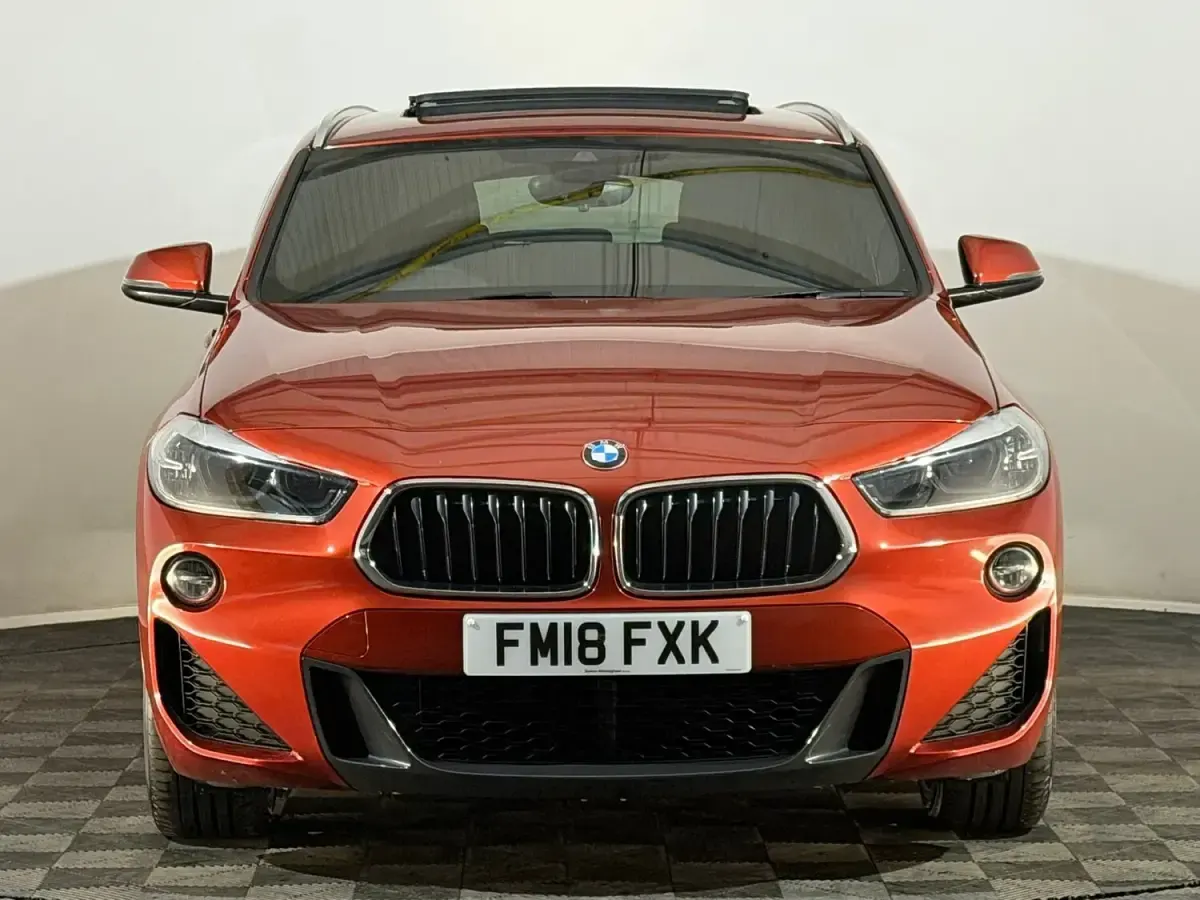 Used BMW X2 M Sport 190 HP (139 kW) 2018 Orange SUV