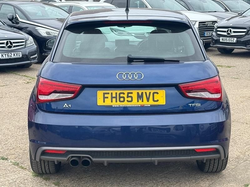 Used Audi A1 S-Line 2015 Blue Hatchback