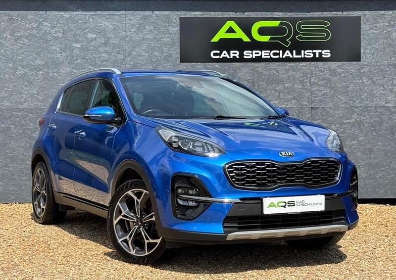 Blue Used 2022 Kia Sportage GT-Line SUV | £15,495 (Super price) - Image 1/4