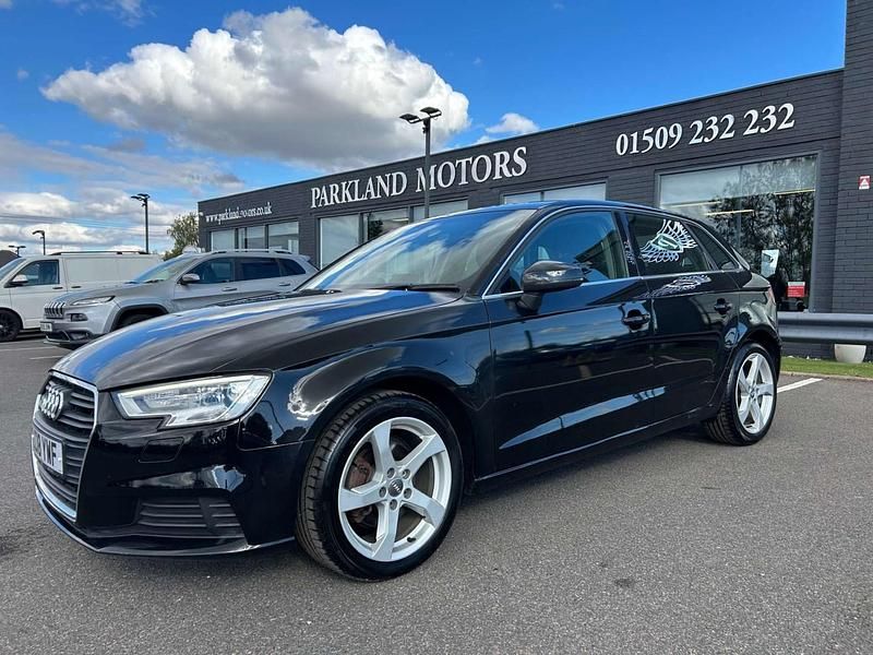 Used Audi A3 Sportback Sport 150 HP (110 kW) 2018 Black Hatchback
