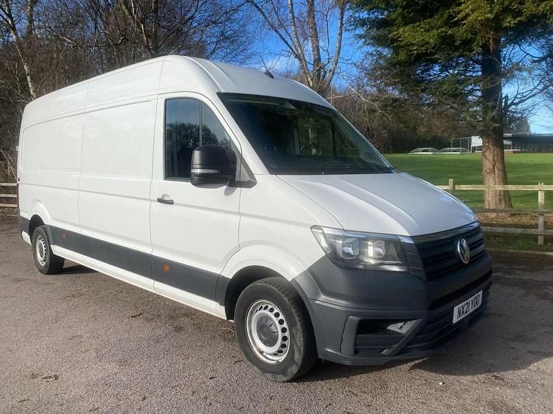 White Used 2021 VW Crafter Trendline Van | £7,250 - Image 1/4