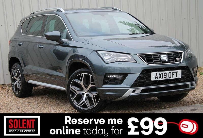 Grey Used 2019 Seat Ateca FR Sport SUV | £14,490 (Fair price) - Image 1/3