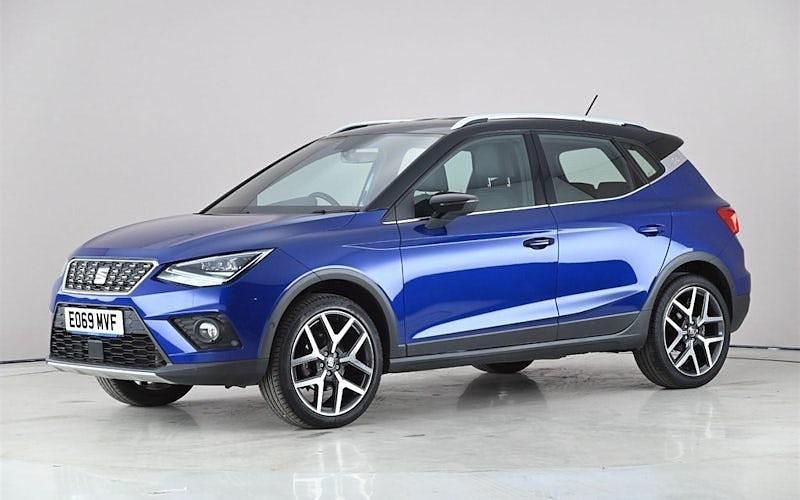 Usado Seat Arona XCELLENCE Lux 116 HP (85 kW) 2019 Azul SUV