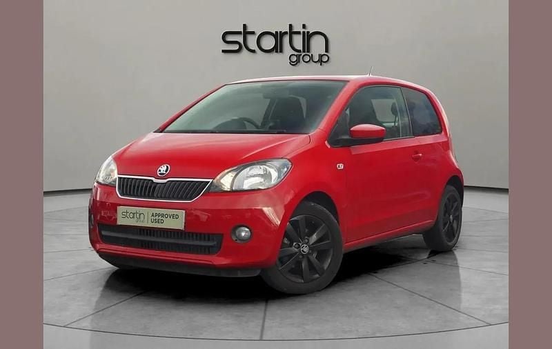 Used Skoda Citigo Colour Edition 58 HP (42 kW) 2016 Red Hatchback