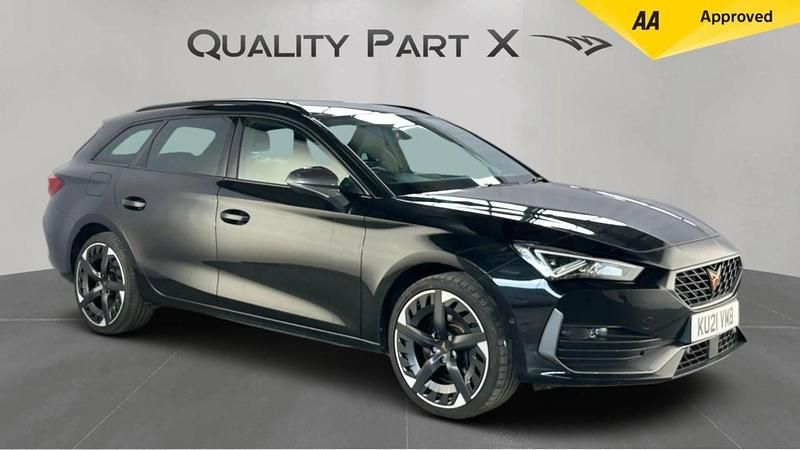 Black Used 2021 Cupra Leon VZ3 Estate | £15,450 (Good price) - Image 1/4