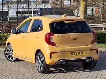Used Kia Picanto GT-Line 67 HP (49 kW) 2023 Yellow Hatchback
