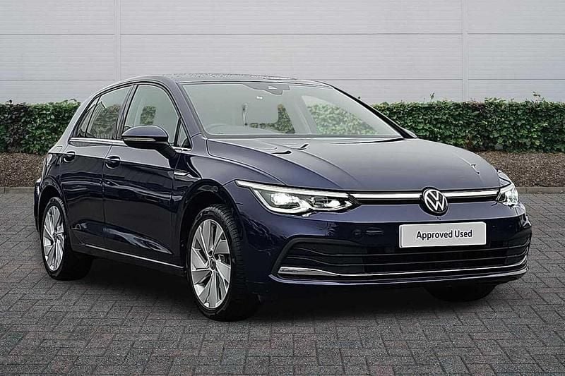 Blue Used 2023 VW Golf VIII Style Hatchback | £20,990 (A bit pricey) - Image 1/4