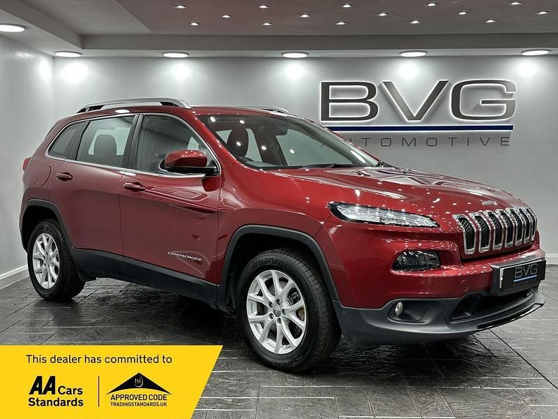 Red Used 2018 Jeep Cherokee Longitude SUV | £10,994 (Fair price) - Image 1/2