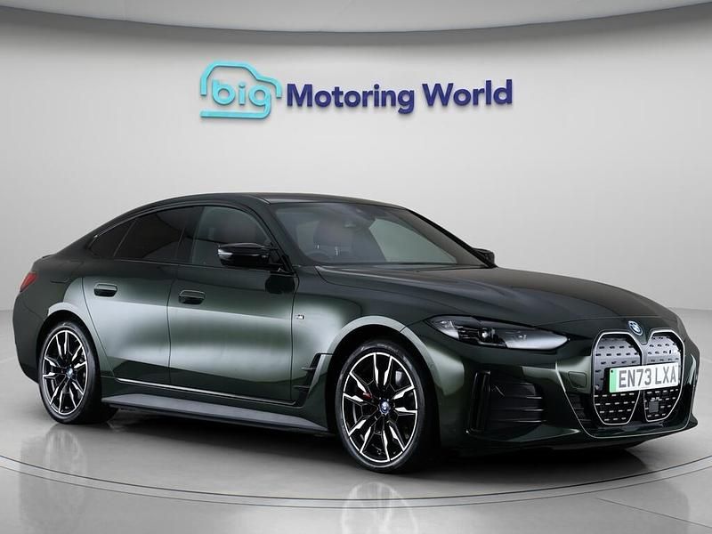Green Used 2024 BMW i4 Sedan | £39,800 (Good price) - Image 1/4