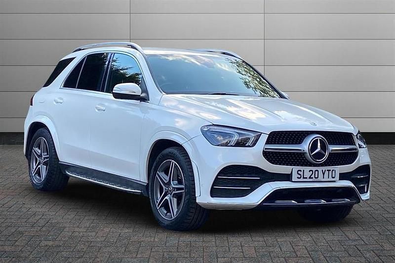 White Used 2020 Mercedes GLE350 AMG line Estate | £36,990 (Good price) - Image 1/4