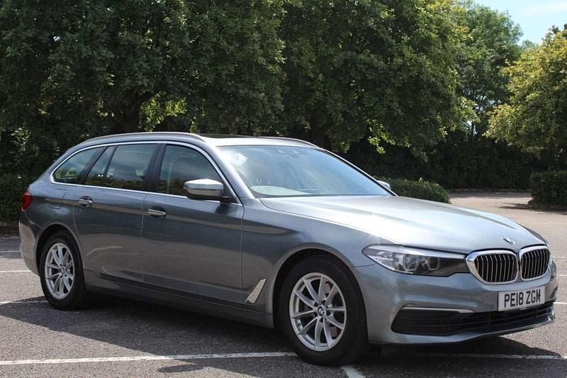 Blue Used 2018 BMW 520 Comfort Edition Estate | £11,990 (Fair price) - Image 1/4