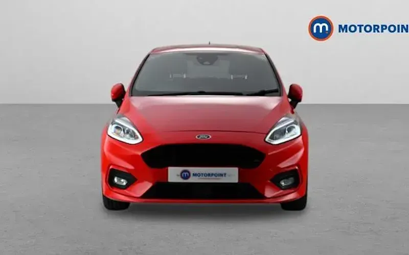Used Ford Fiesta ST-Line X 125 HP (91 kW) 2021 Red Hatchback