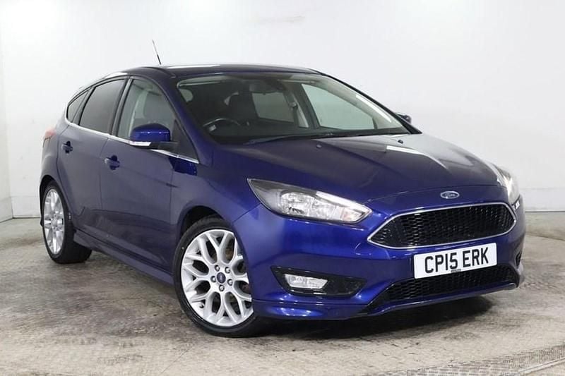 Blue Used 2015 Ford Focus Zetec Hatchback | £4,475 (Expensive) - Image 1/1