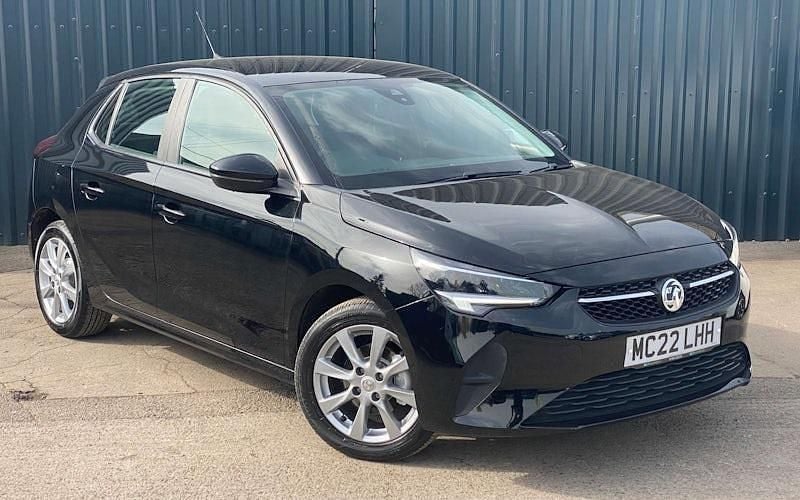Used Vauxhall Corsa Edition 75 HP (55 kW) 2022 Black Hatchback