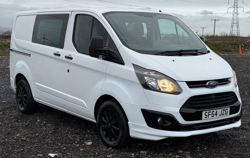 Used Ford Transit Custom 125 HP (91 kW) 2014 White MPV