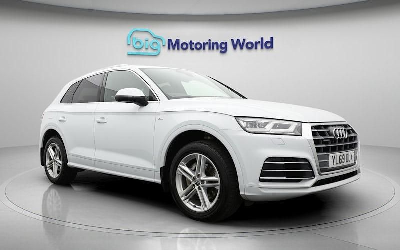 Used Audi Q5 S-Line 190 HP (139 kW) 2020 White SUV