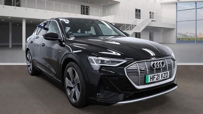 Black Used 2021 Audi e-tron S-Line SUV | £22,990 (Fair price) - Image 1/4
