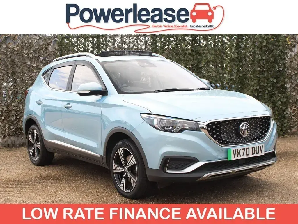 Used MG ZS Exclusive 105 kW (143 HP) 2020 Blue SUV