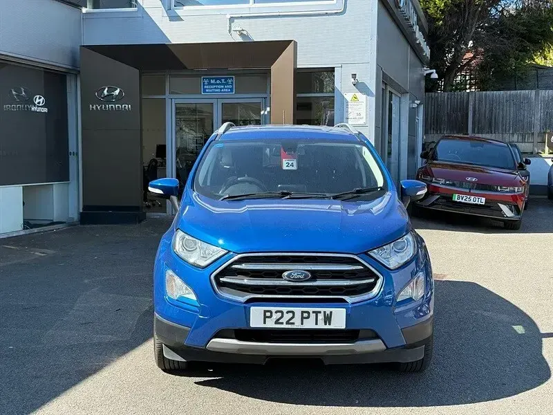 Used Ford Ecosport Titanium 125 HP (91 kW) 2020 Blue SUV