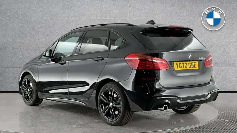 Used BMW 225 Active Tourer iPerformance 221 HP (162 kW) 2020 Black MPV